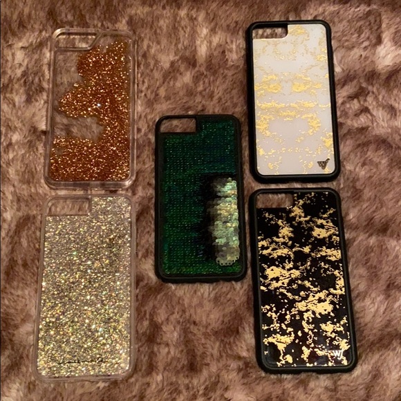 FIVE *5* iPhone 6/7/8 Plus Phone Cases! - Picture 1 of 7